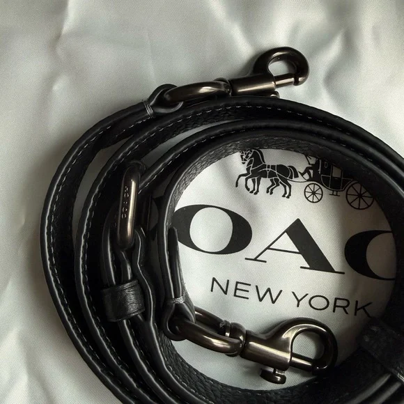 Coach Cary Shoulder Bag Gunmetal - Picture 15 of 16